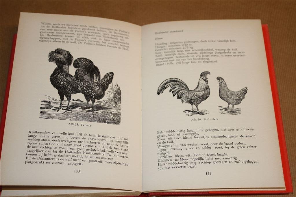 De hoenderwereld. Geïllustreerd handboekje., Ophalen of Verzenden, Gelezen, Vogels