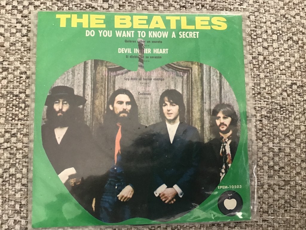 The Beatles - Do You Want To Know A Secret EP (EPEM-10503), Gebruikt, Originele persing, 7 inch, Ophalen of Verzenden