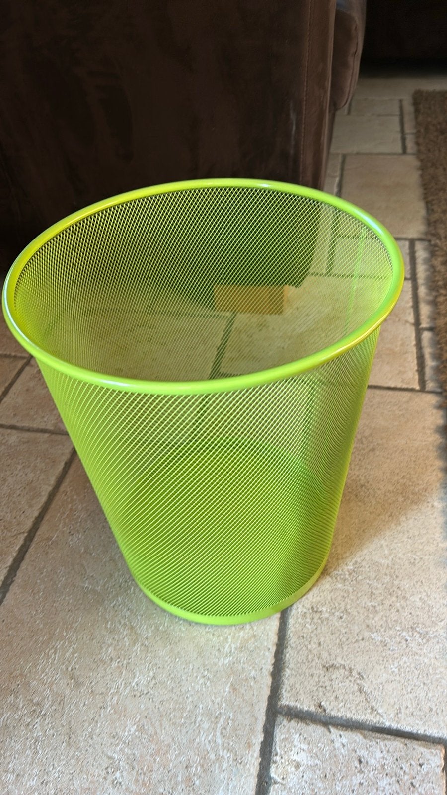 Groene prullenbak - Spuit hem in elke gewenste kleur!, Ophalen, Gebruikt, Metaal, 5 – 50
