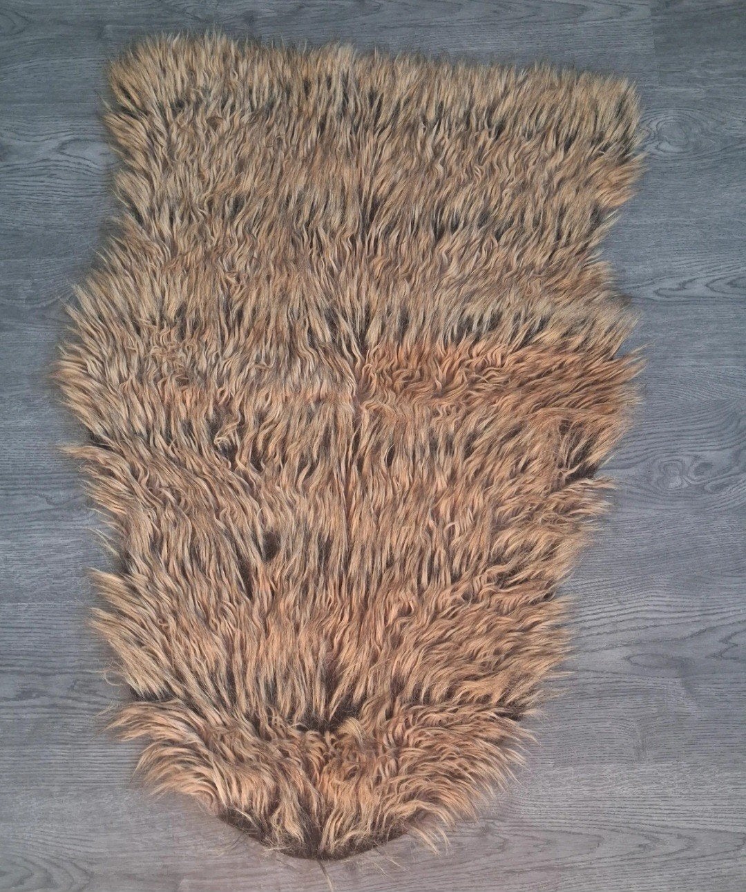 Klein vloerkleed, Huis en Inrichting, 50 tot 100 cm, Bruin, Zo goed als nieuw, Overige vormen
