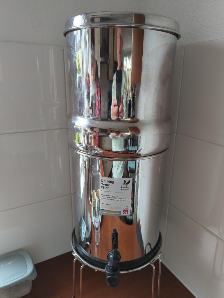 British Berkefeld RVS waterfilter, Ophalen of Verzenden, Nieuw