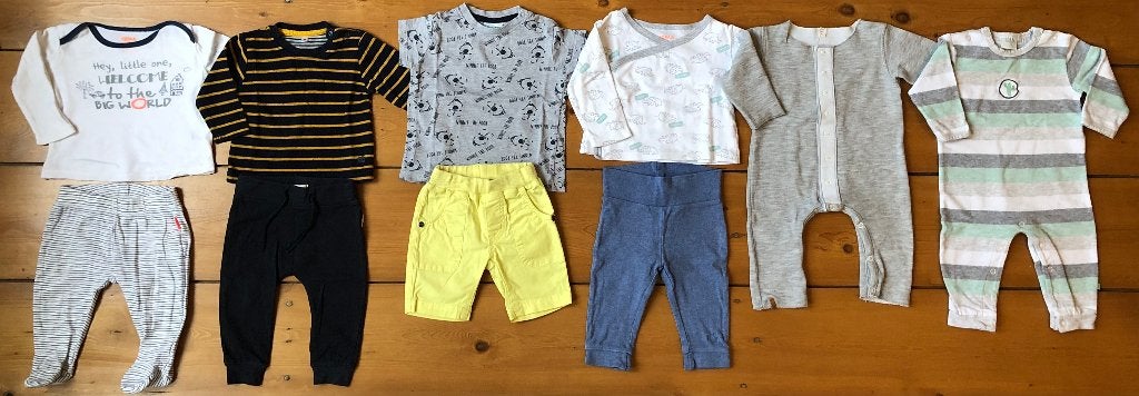Merk kledingpakket - broek shirt (box)pakje - maat 68, Ophalen of Verzenden, Gebruikt, Maat 68