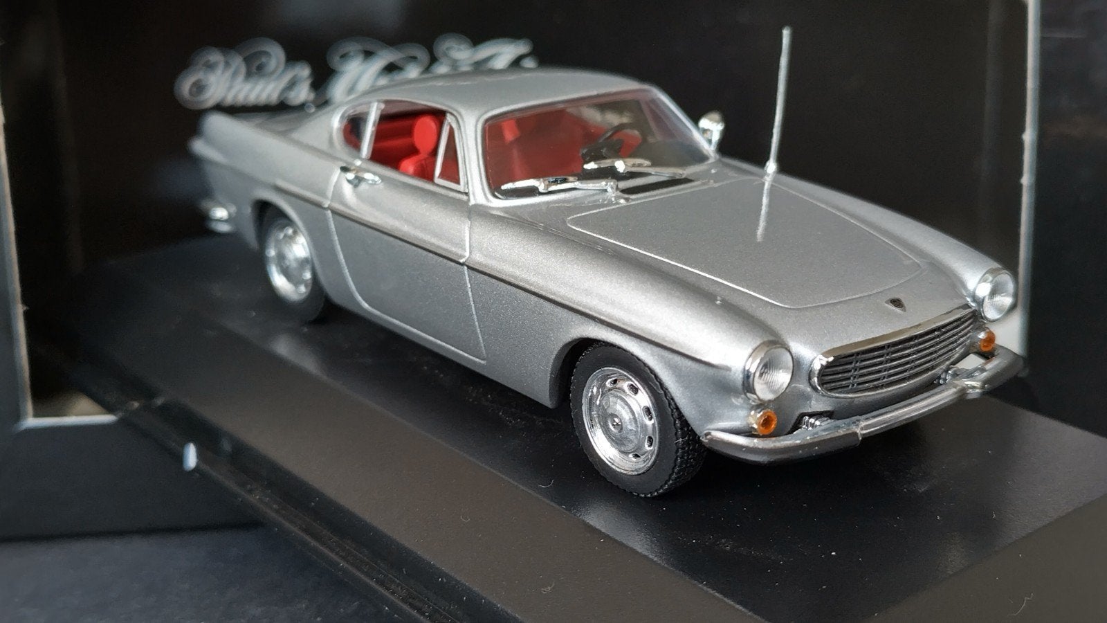 Volvo P1800 S zilver 1:43 Minichamps Pol, Auto, Verzenden, Nieuw, Pauls Model Art
