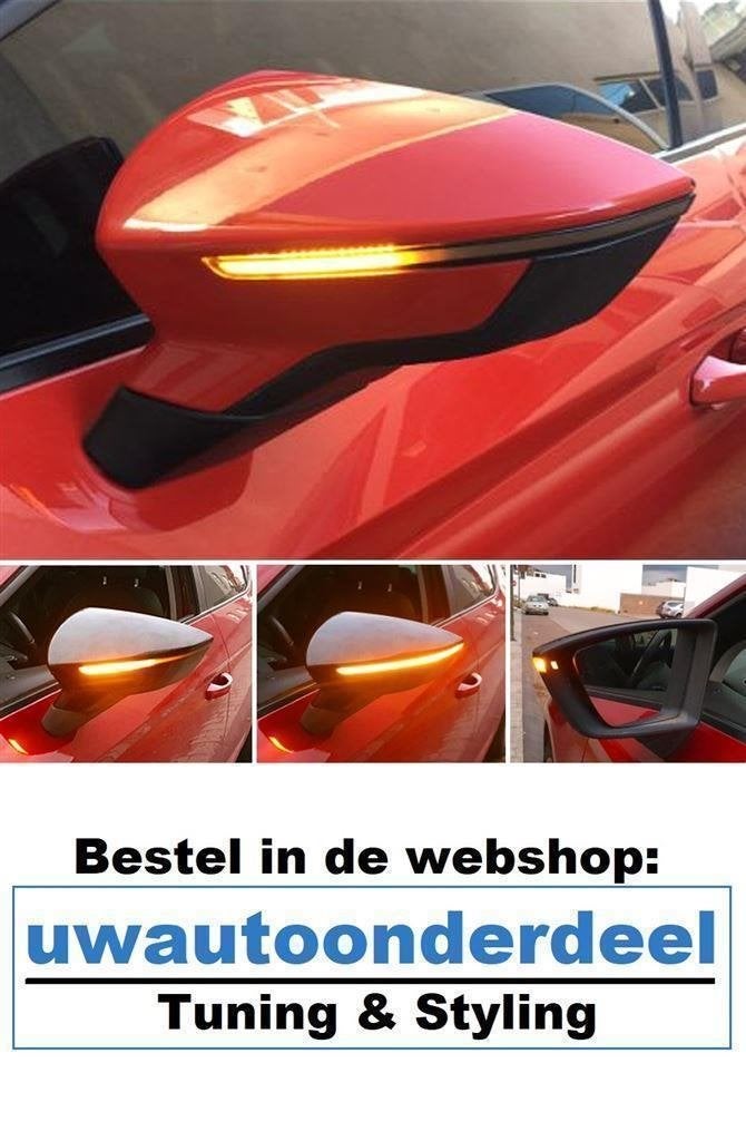 Dynamische Led Spiegel knipperlichten Voor Seat Leon 5F FR C, Verzenden