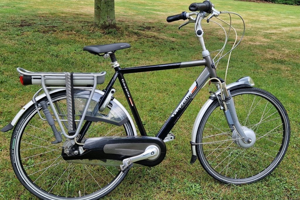 Elektrische Gazelle Innergy met een gold accu, Fietsen en Brommers, Elektrische fietsen, Ophalen, Gebruikt, 50 km per accu of meer