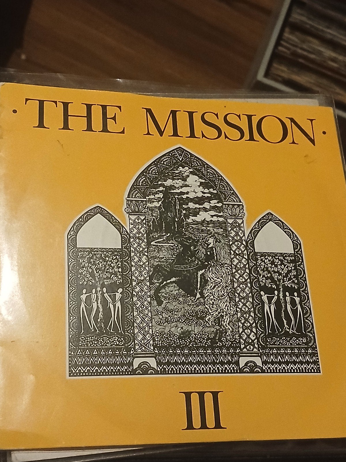 THE MISSION III stay with me / blood brother 1986 UK RARE, Cd's en Dvd's, Vinyl Singles, Ophalen of Verzenden, Zo goed als nieuw