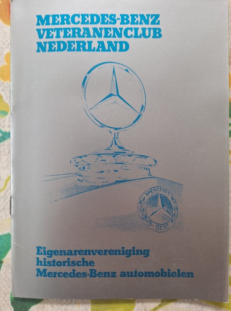 Gratis Mercedes Benz Veteranen Club Nederland, Ophalen, Zo goed als nieuw