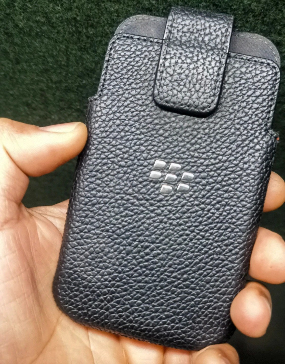 Origineel blackberry classic q20 leren hoes. Met sluiting of, Ophalen, Zo goed als nieuw