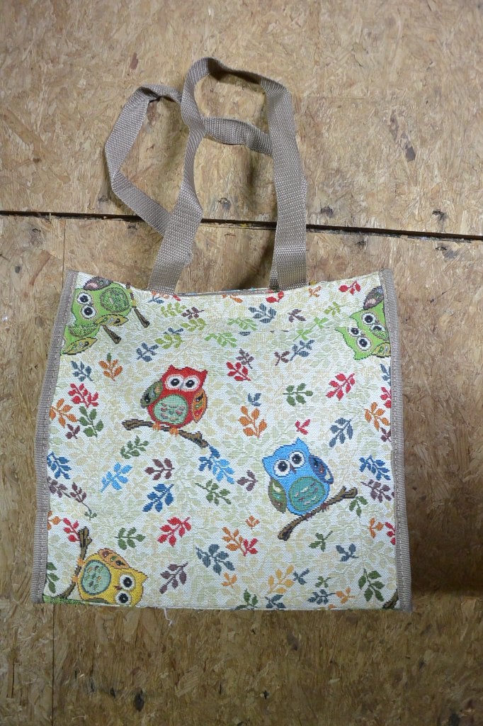 Gobelin uilen tas nieuw, Sieraden, Tassen en Uiterlijk, Ophalen of Verzenden, Nieuw, Overige kleuren, Handtas