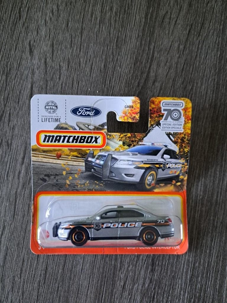 Matchbox Ford Police Interceptor Special Edition 23/100, Ophalen of Verzenden, Nieuw