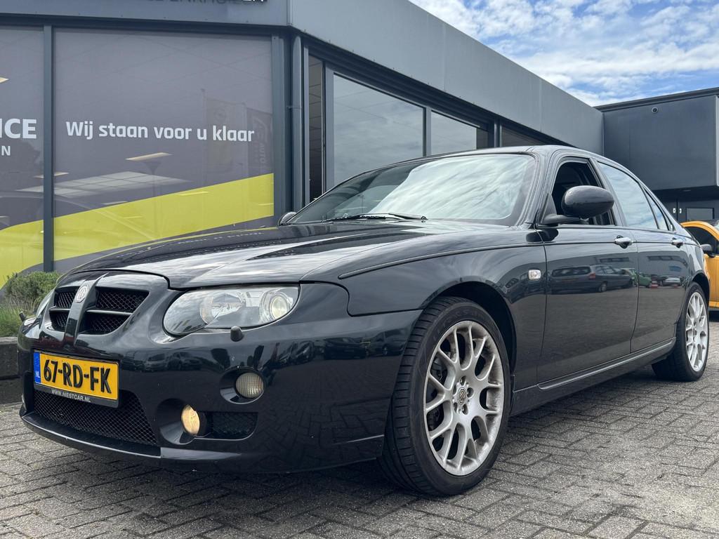 MG ZT 2.5 V6 180 UNIEK | V6 AUT | 17 jaar van laatste eigena, Auto's, Gebruikt, 2497 cc, Leder en Stof, Origineel Nederlands