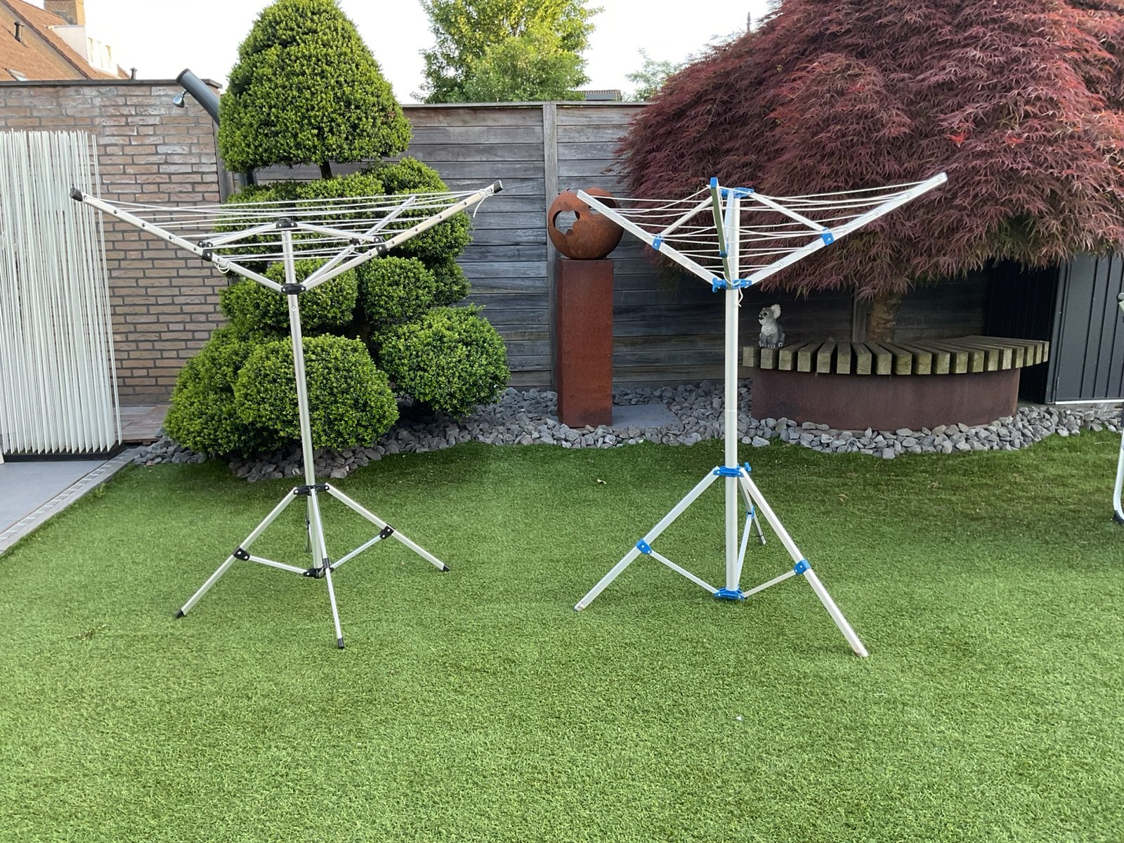 2 camping droogmolens in zeer goede staat 25 euro per stuk, Ophalen, Zo goed als nieuw, Wasrek