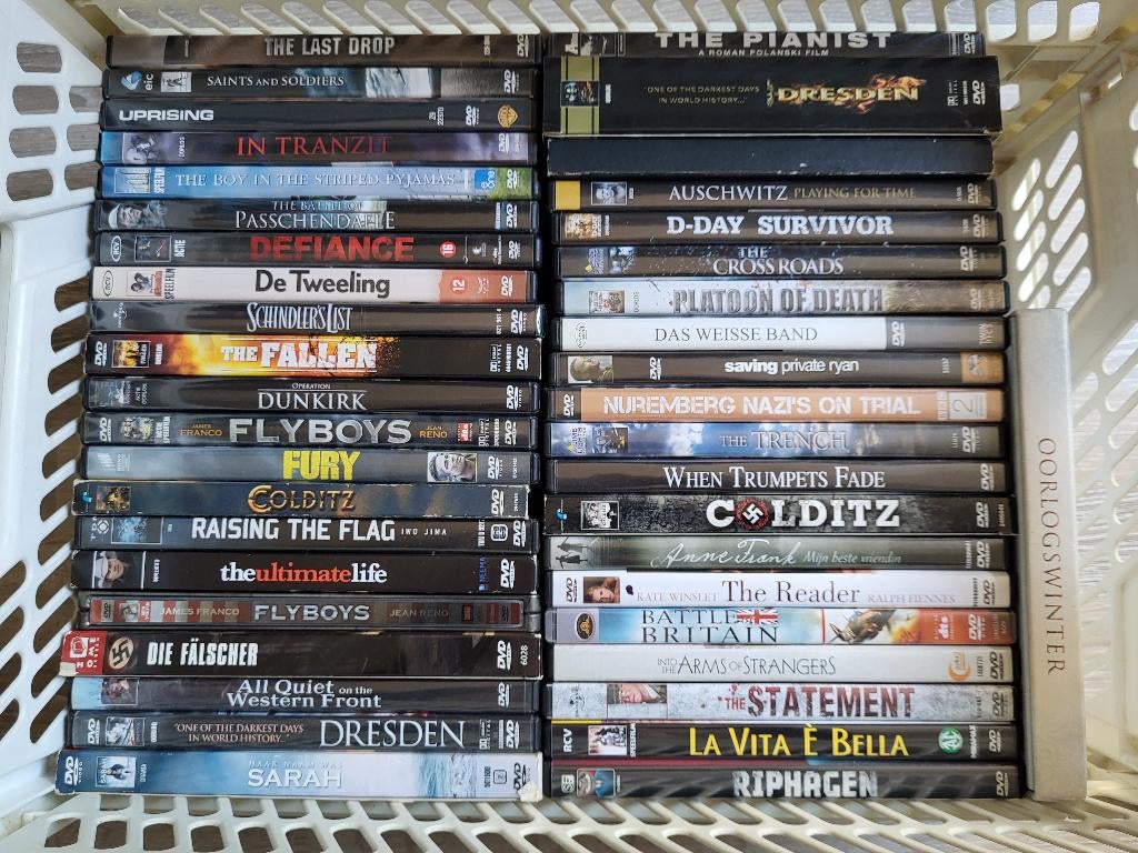 DVD allerlei mbt voornamelijk de tweede wereldoorlog, Cd's en Dvd's, Dvd's | Tv en Series, Alle leeftijden, Ophalen of Verzenden