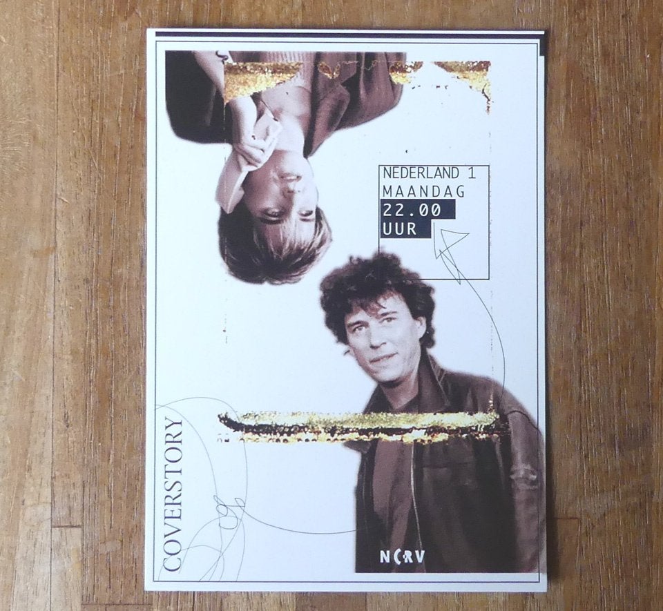 Coverstory kaart ADPost NCRV ansichtkaart Marc Klein Essink, Ophalen of Verzenden, 1980 tot heden, Ongelopen, Cultuur en Media