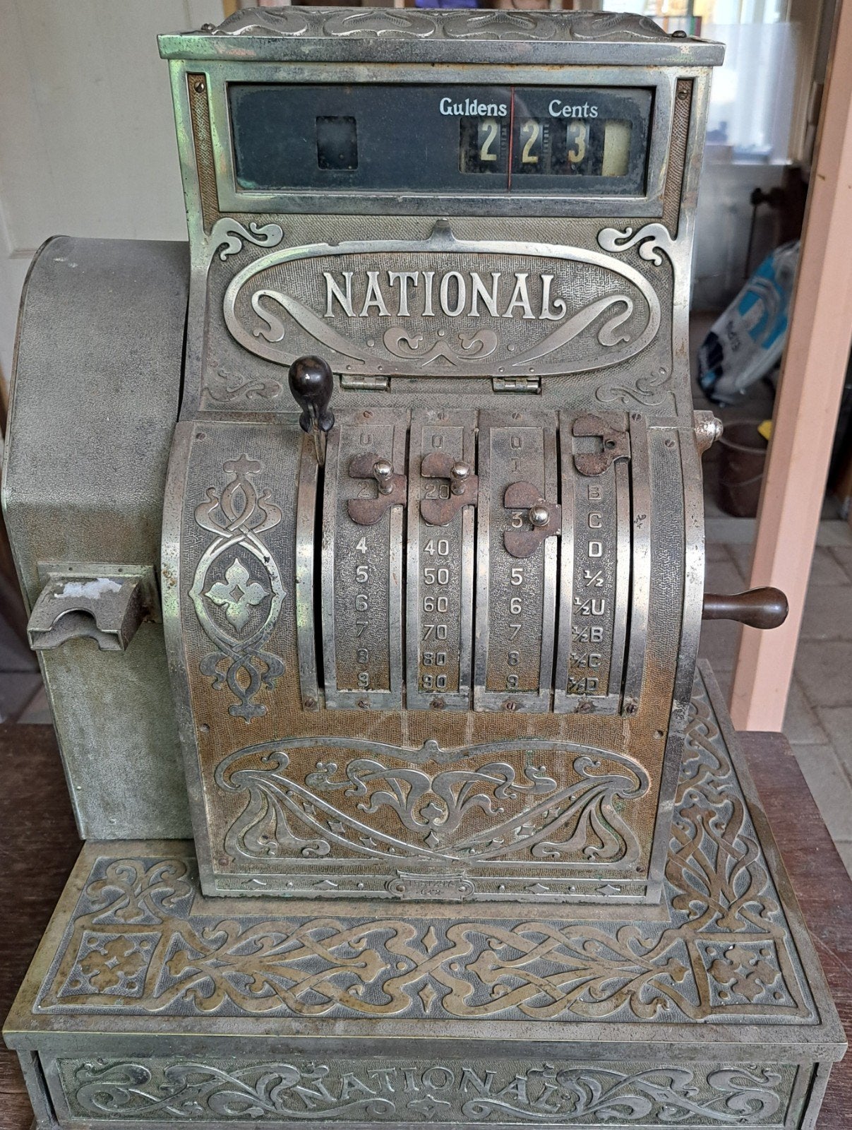 Antieke National Kassa - Decoratief en Historisch, Ophalen