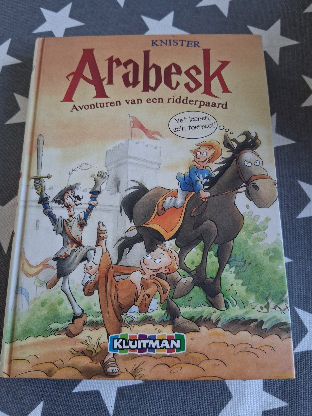 boek arabesk - avonturen van een ridderpaard, Boeken, Ophalen of Verzenden, Zo goed als nieuw, Fictie algemeen