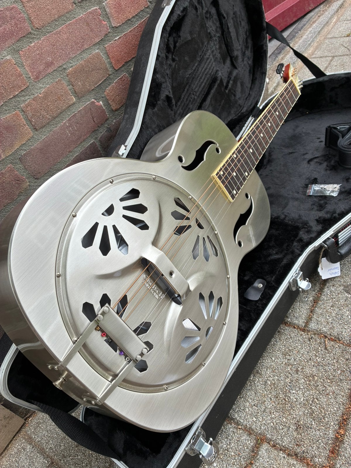 Gretsch G 9221 resonator dobro, Muziek en Instrumenten, Ophalen, Zo goed als nieuw, Hollow body, Overige merken