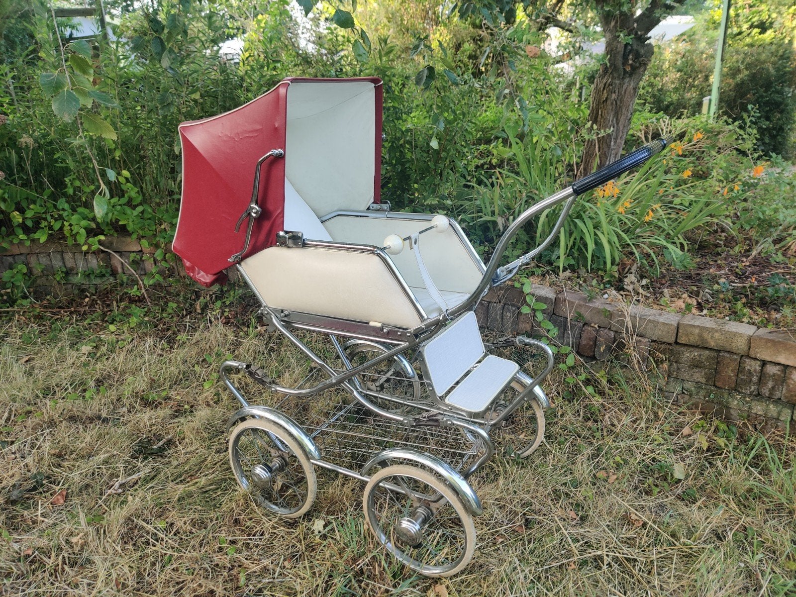Cadillac onder de kinderwagens Kinderwagen Vintage Retro, Kinderen en Baby's, Ophalen, Gebruikt, Overige merken