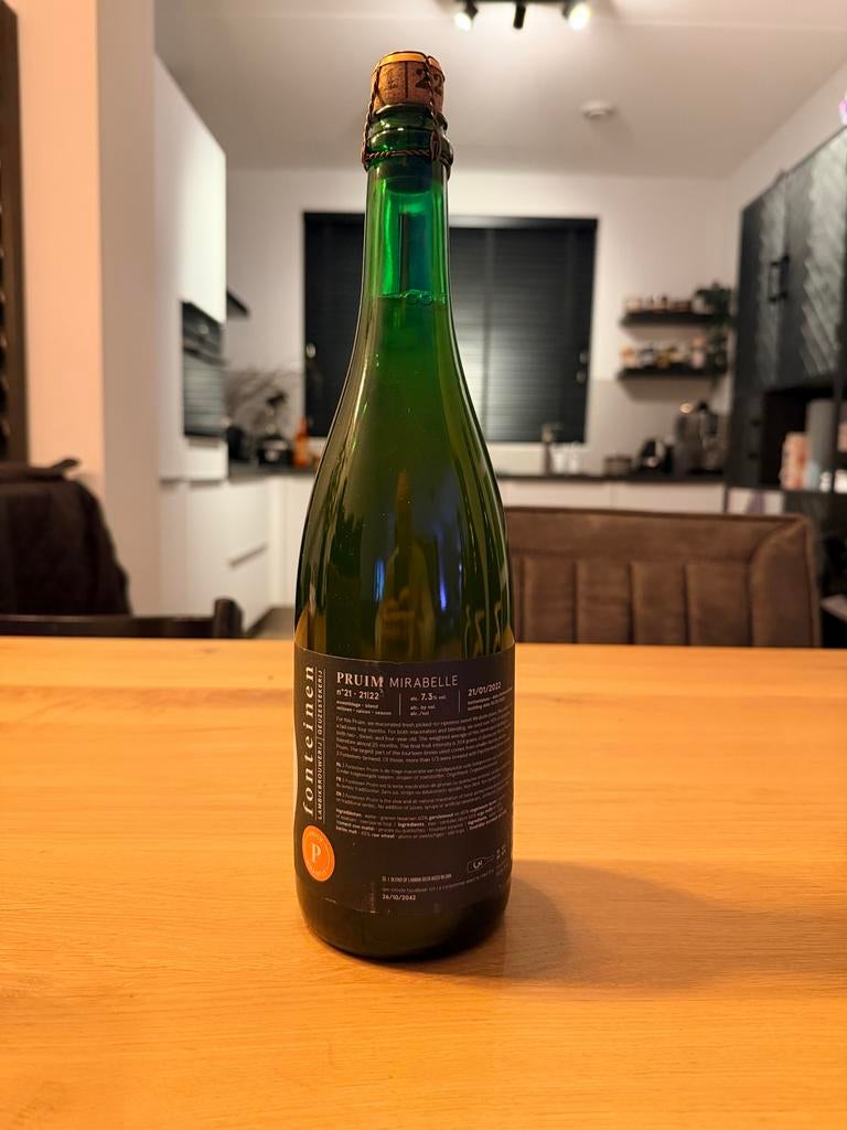 3 Fonteinen Pruim Mirabelle n21 21/22, Verzamelen, Ophalen, Nieuw, Overige typen, Overige merken