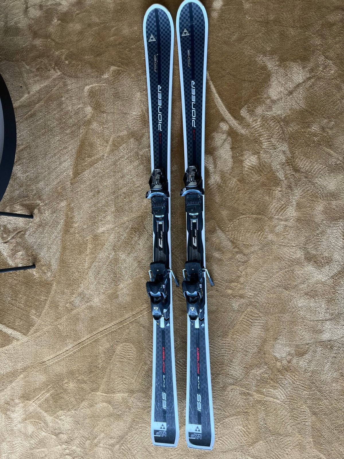 Fischer C-Line Pioneer Ski's 165 cm met bindingen, Sport en Fitness, Ophalen, 160 tot 180 cm, Carve, Skiën