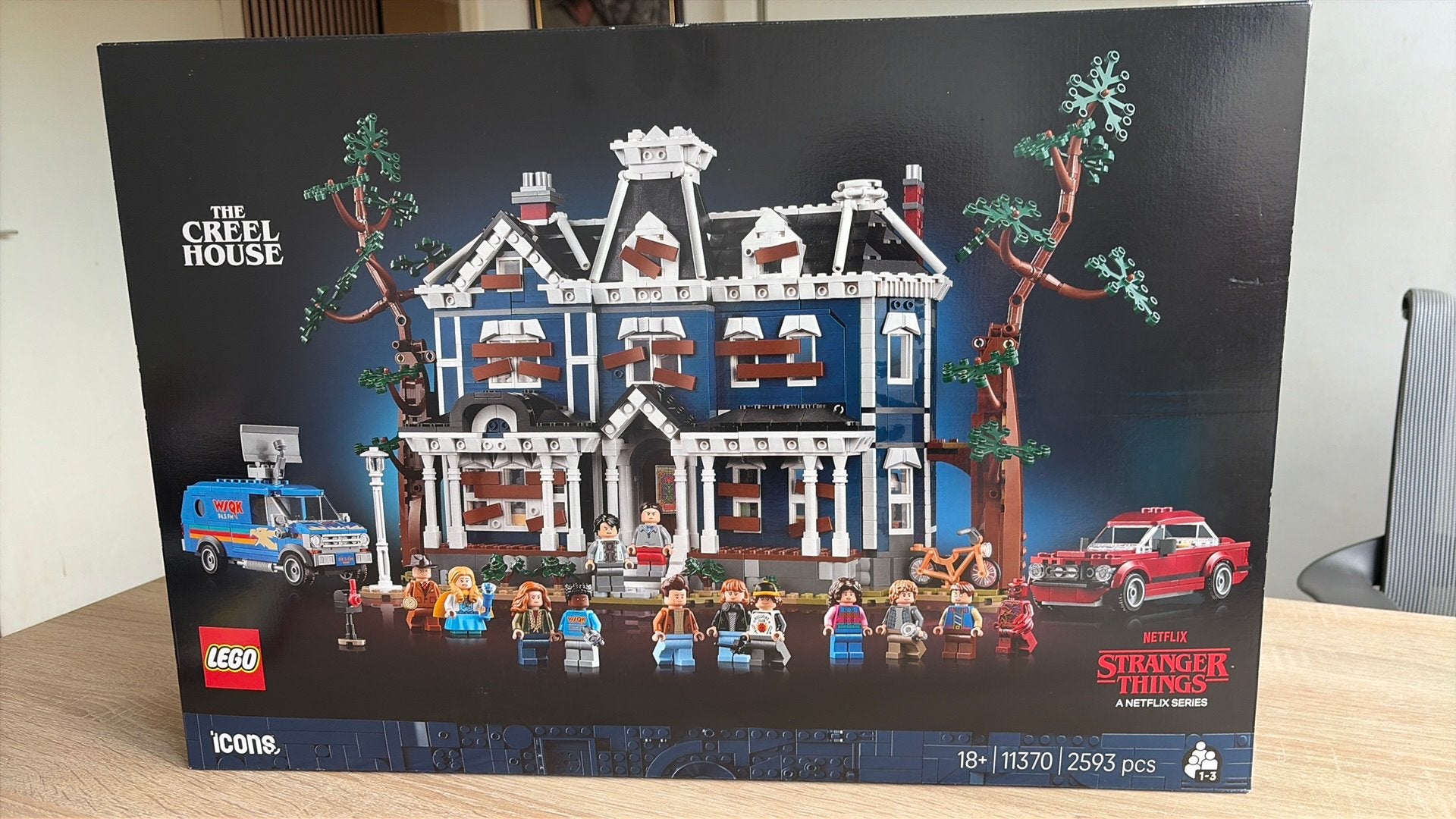 LEGO Stranger Things the creel house 11370 (2593 pcs), Ophalen, Compleet, Lego, Nieuw