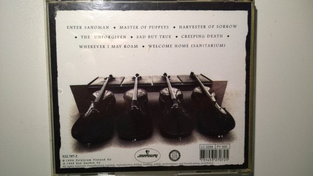 Apocalyptica - Plays Metallica By Four Cellos, Ophalen of Verzenden, Zo goed als nieuw, Album