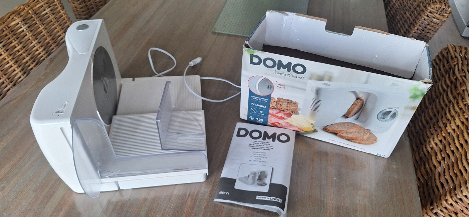 Domo snijmachine, Ophalen of Verzenden, Zo goed als nieuw