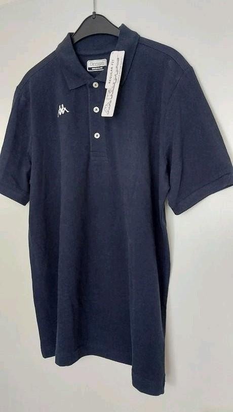 Blauwe kappa polo nieuw!  Maat M, Kleding | Heren, Polo's, Ophalen of Verzenden, Nieuw, Blauw