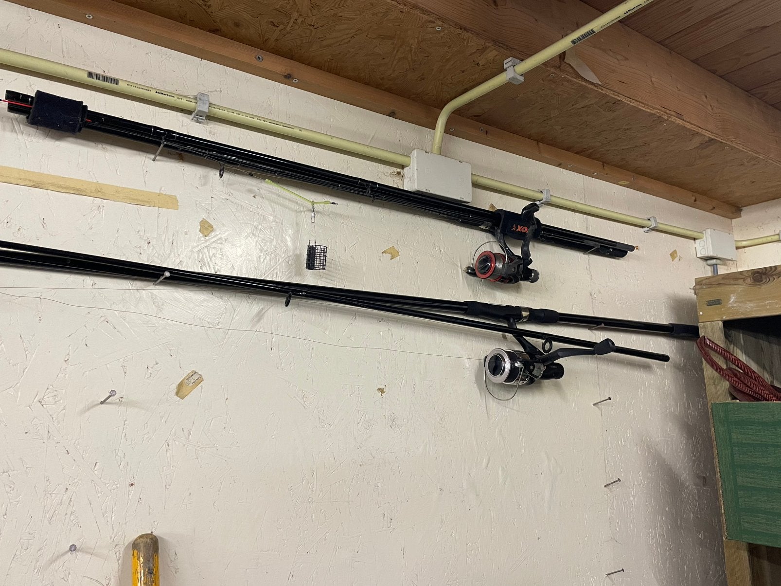 Angling Pursuits Carp Max Hengel met Molen, Ophalen, Gebruikt, Complete hengel