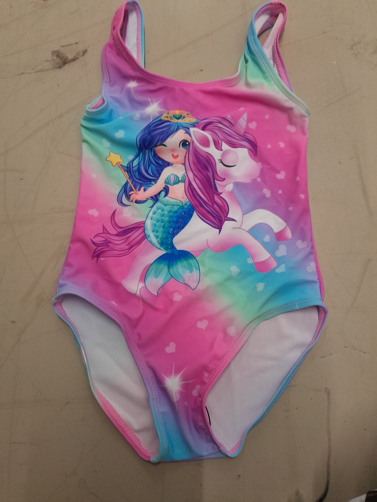 Badpak Meisje Regenboog Zeemeermin Eenhoorn Maat 110, Kinderen en Baby's, Kinderkleding | Kinder-zwemkleding, Meisje, Badpak, Nieuw