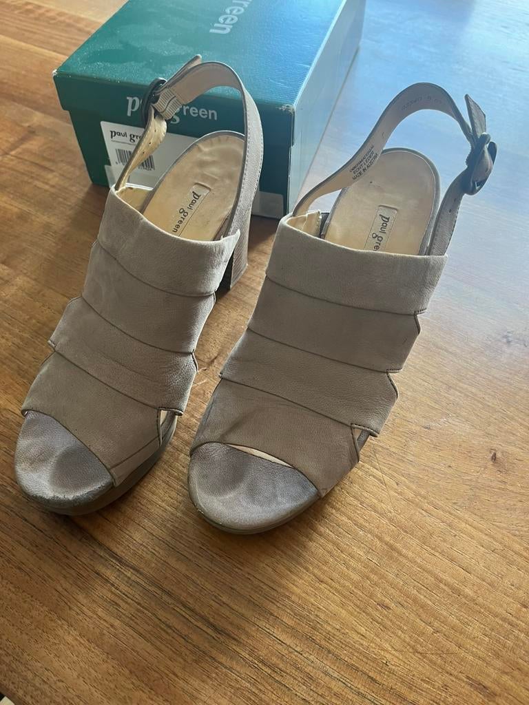 Paul Green beige sandalen maat 7, Kleding | Dames, Schoenen, Ophalen, Beige, Sandalen of Muiltjes, Zo goed als nieuw