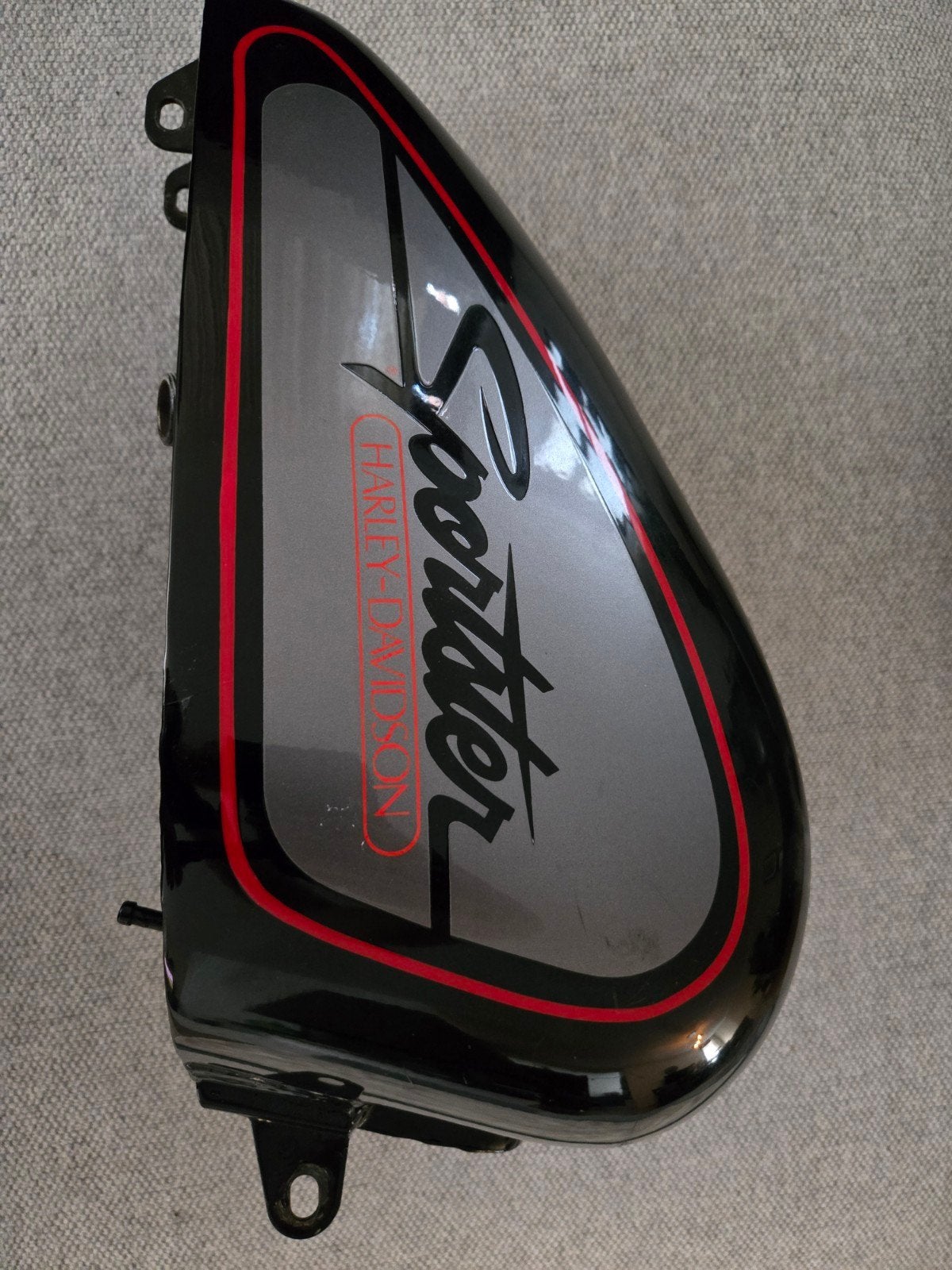 Harley Davidson benzinetank, Motoren, Ophalen