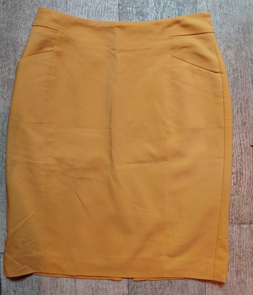 Oker gele rok, Kleding | Dames, Verzenden, Geel, Zo goed als nieuw, Maat 36 (S)