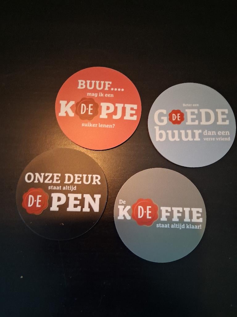 Douwe Egberts onderzetters, Verzamelen, Ophalen of Verzenden, Nieuw, Gebruiksvoorwerp