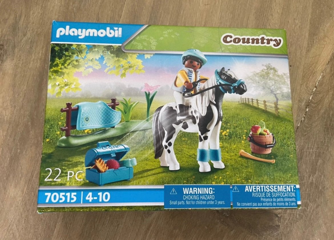 Playmobil Country 70515 Paard met ruiter, Kinderen en Baby's, Speelgoed | Playmobil, Complete set, Ophalen of Verzenden, Zo goed als nieuw
