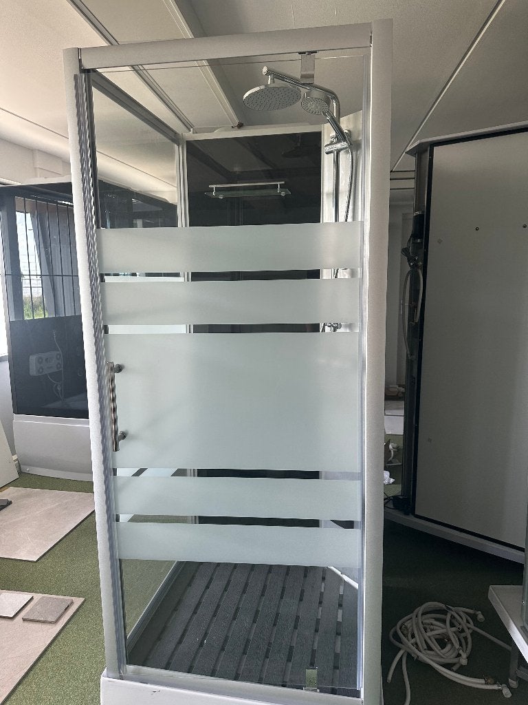 Complete Douchecabine 90x90 Vierkant met Thermostaat Zitje, Ophalen, Info@dealplein.nl, Nieuw, Douche