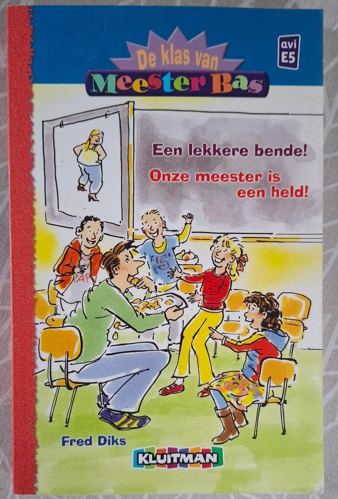 De klas van Meester Bas - Fred Diks (AVI E5), Fictie algemeen, Ophalen of Verzenden, Zo goed als nieuw, Fred Diks