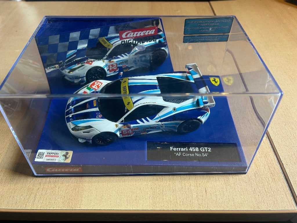 Carrera Digital 30715 Ferrari 458 Italia GT2 AF Corse No 54, Ophalen of Verzenden, Zo goed als nieuw, Elektrisch, Carrera