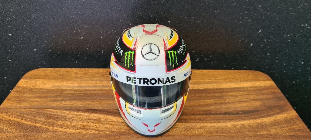 Lewis Hamilton helm 2016 schaal 1:2, Verzenden, Zo goed als nieuw, Formule 1