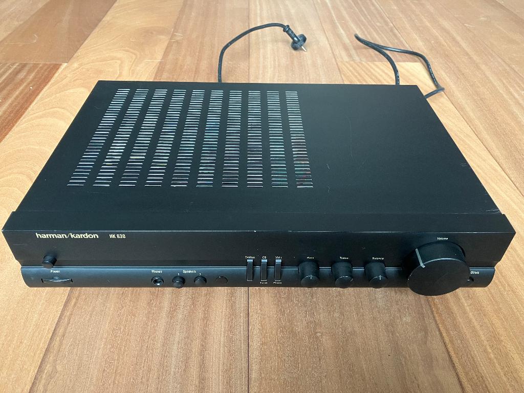 Harman Kardon HK630 - Stereo Versterker, Overige merken, Gebruikt, Ophalen of Verzenden, 60 tot 120 watt