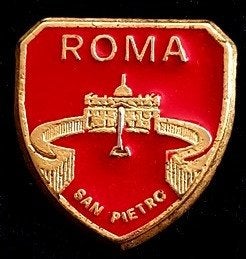 Roma- San Pietro pin, Verzenden, Nieuw, Stad of Land, Speldje of Pin