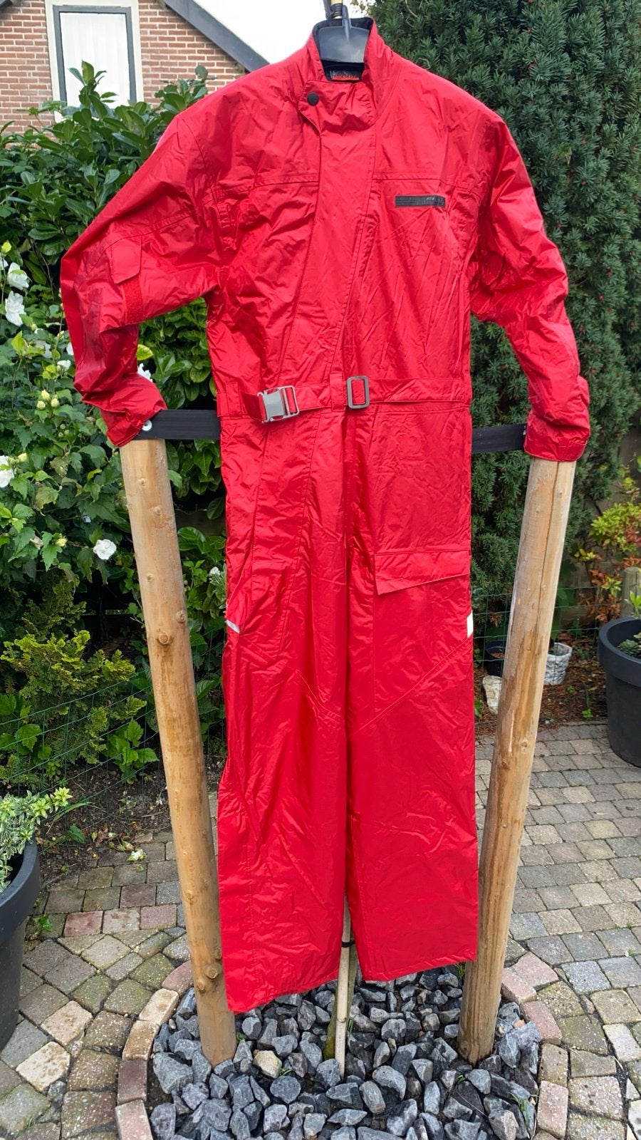 REV'IT! H2O Motor Overall Rood - Maat M, Ophalen of Verzenden, Nieuw zonder kaartje, Dames, Overall