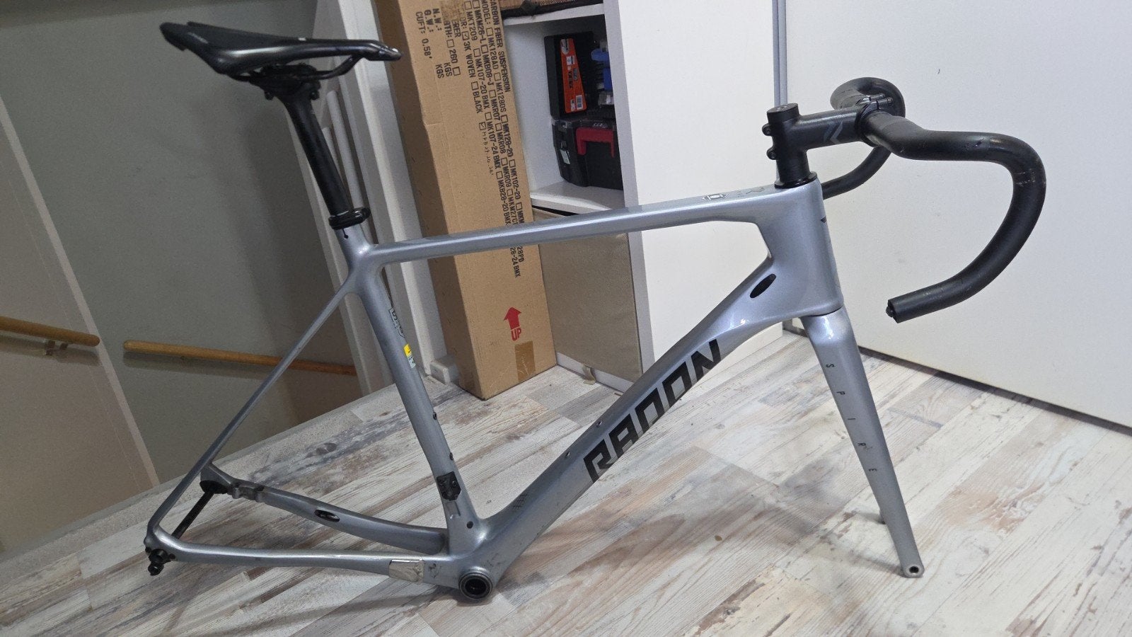 Radon Spire Endurance carbon frameset 57 cm, Fietsen en Brommers, 28 inch, Gebruikt, Carbon, 57 tot 61 cm