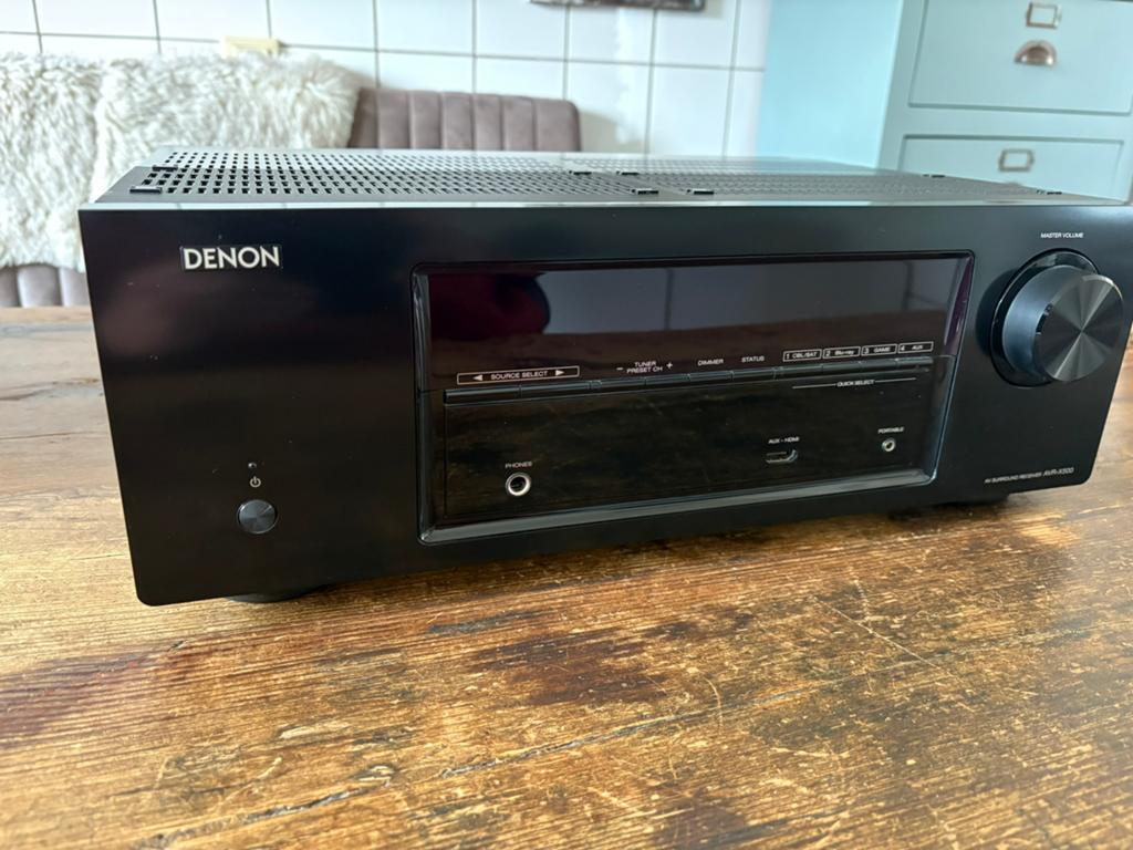 Denon AVR-X500 Surround Receiver, Ophalen, 120 watt of meer, Denon