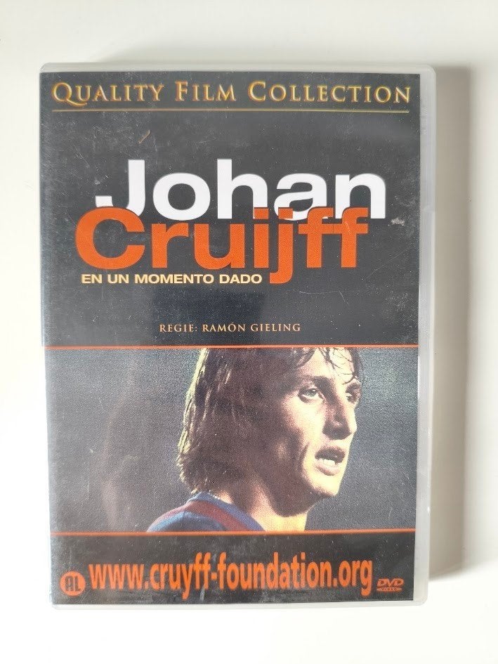 Johan Cruijff – En un momento dado DVD, Ophalen of Verzenden, Gebruikt, Voetbal