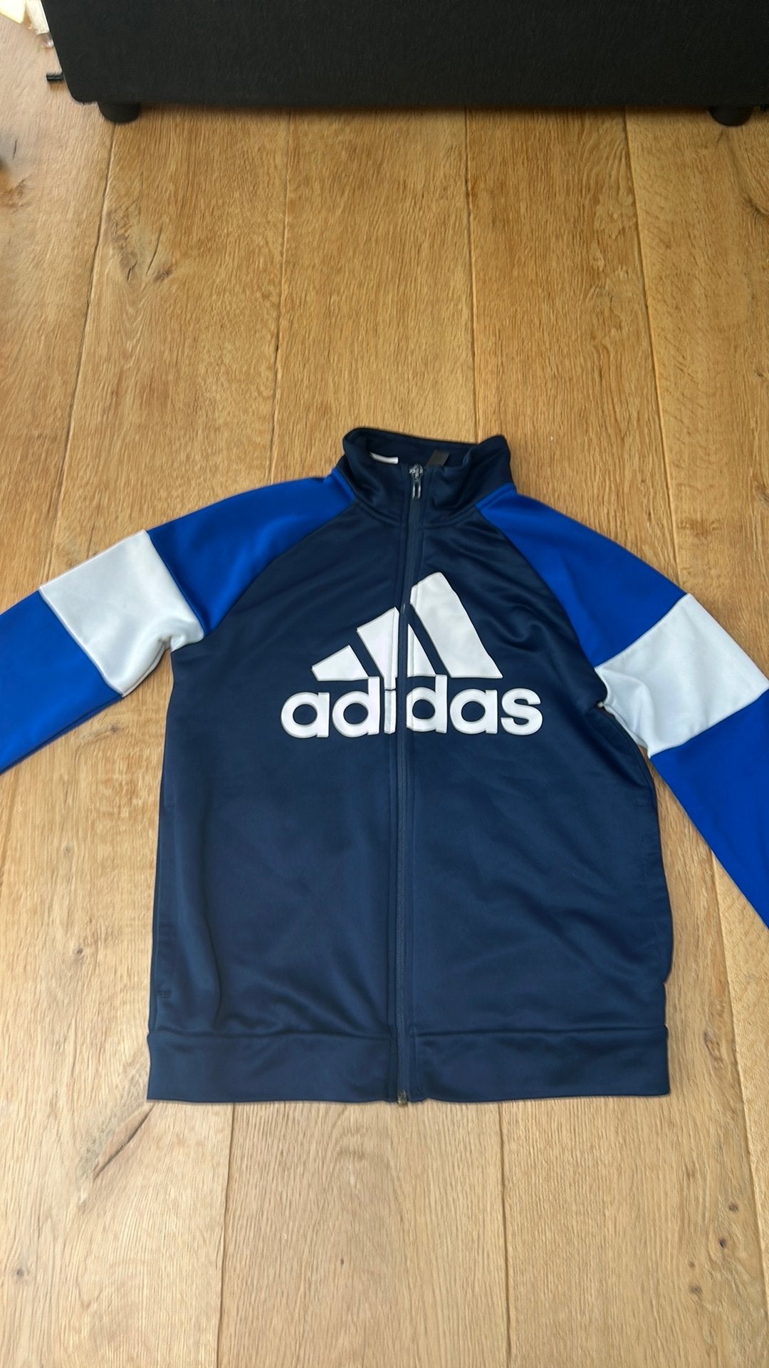 Adidas vest, Blauw, Overige maten, Ophalen of Verzenden, Zo goed als nieuw