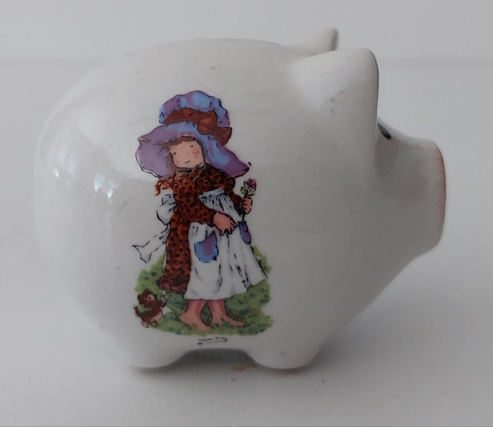 Spaarvarkentje van Sarah Key., Verzamelen, Spaarpotten, Ophalen of Verzenden, Zo goed als nieuw, Steen, Aardewerk of Keramiek