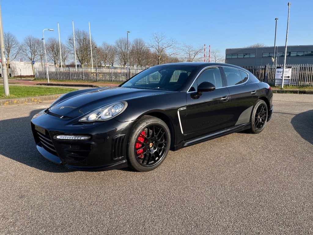 Porsche Panamera 2010 dikste van NL, Auto's, Automaat, Achterwielaandrijving, Zwart, Leder