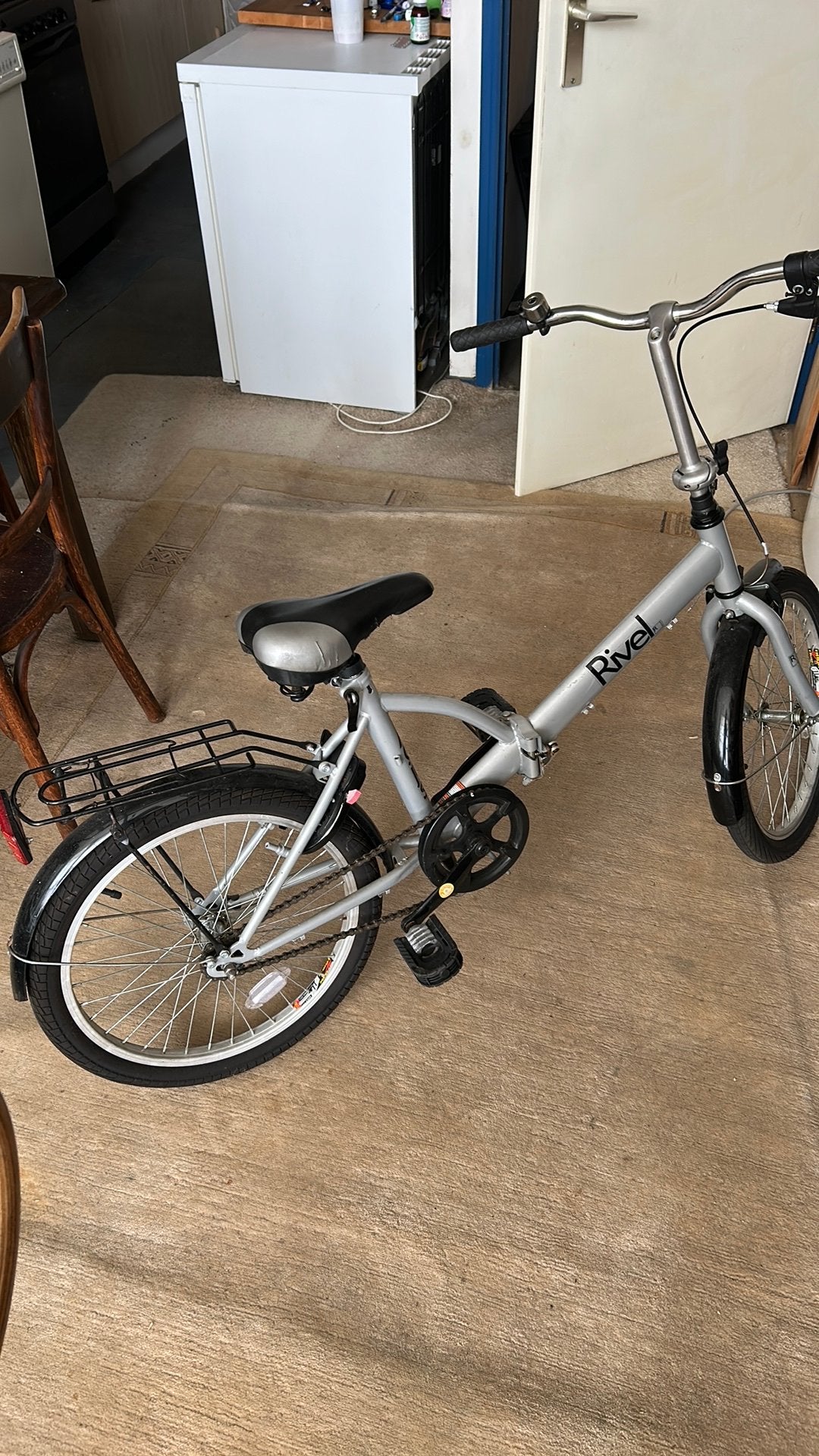 Vouwfiets Rivel, Fietsen en Brommers, Fietsen | Vouwfietsen, Ophalen, Gebruikt, Overige merken
