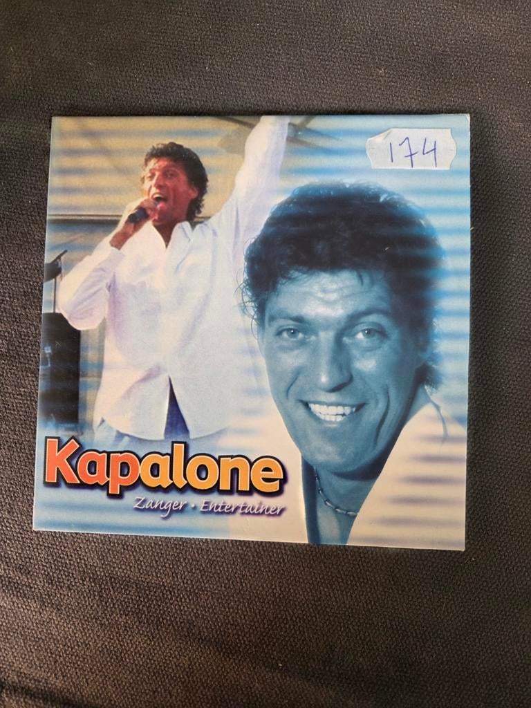 Kapalone - Zanger - Entertainer CD, Ophalen of Verzenden, Gebruikt, Levenslied of Smartlap